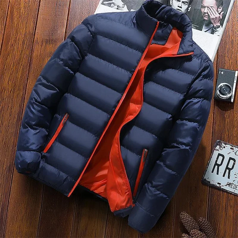

Men's Winter Coat Plus Size Fashion Fall Down Coat Warm Clothing Men's Parka Sweatwear Winter Jacket Men Men Jacket