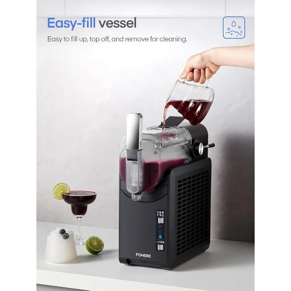 Frozen Beverage and Smoothie Maker with Preset Programs