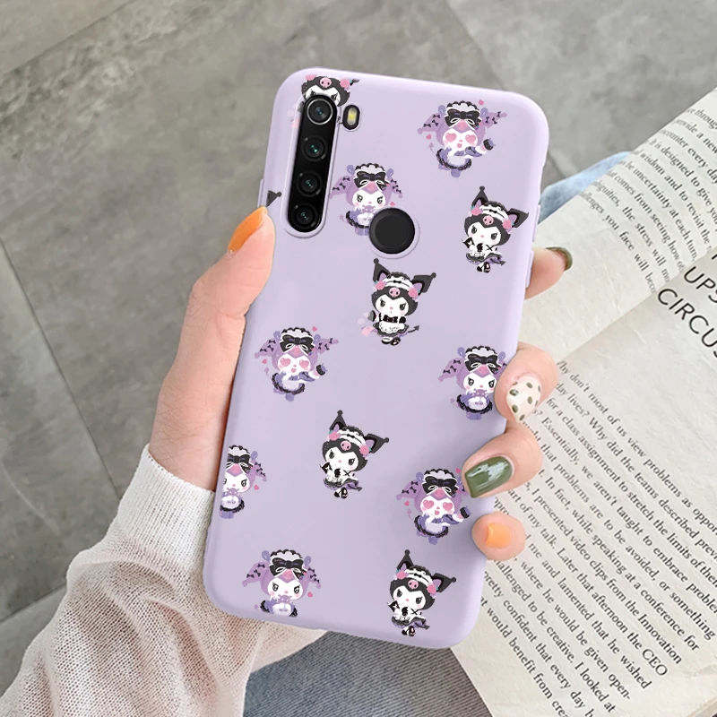 For Redmi Note 8T Note8 Pro Phone Case Kuromi Melody Back Cover