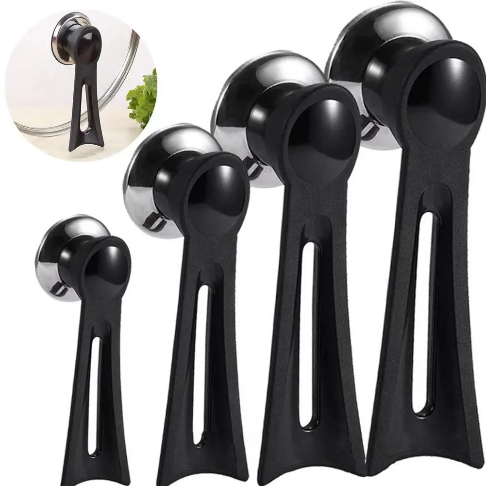 

Pot Cover Knob Handle Universal Heat Insulation Replacement Plastic Stand Work Pan Lid Hand Grip Kitchen Accessories