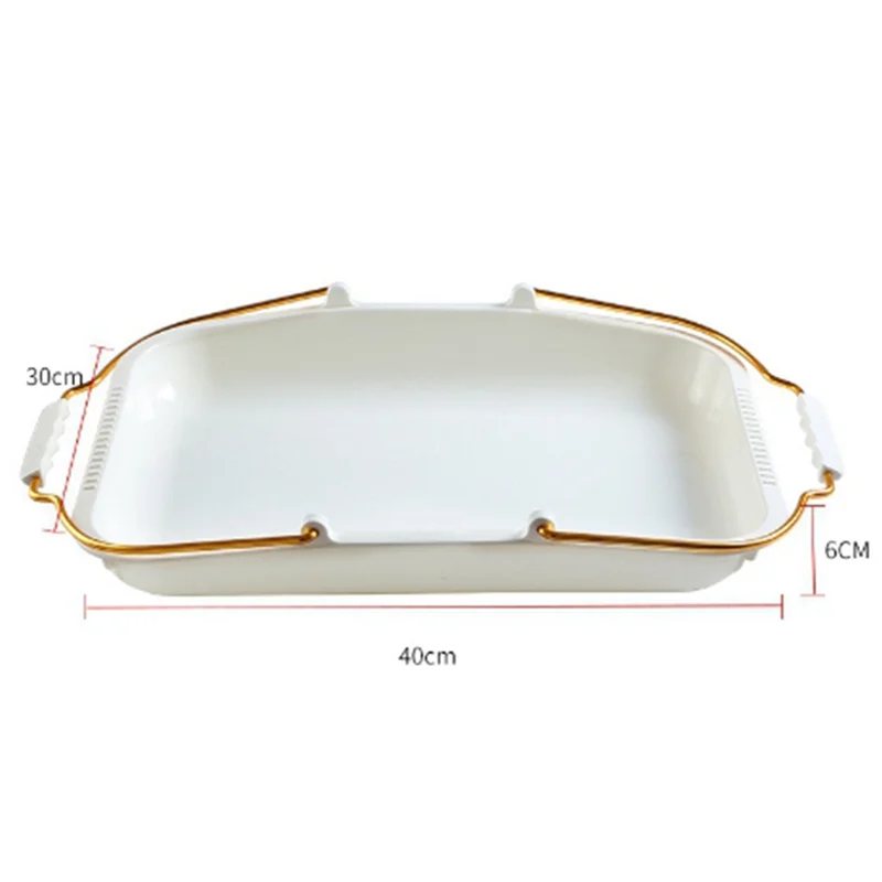 Serving Tray With Handles 6