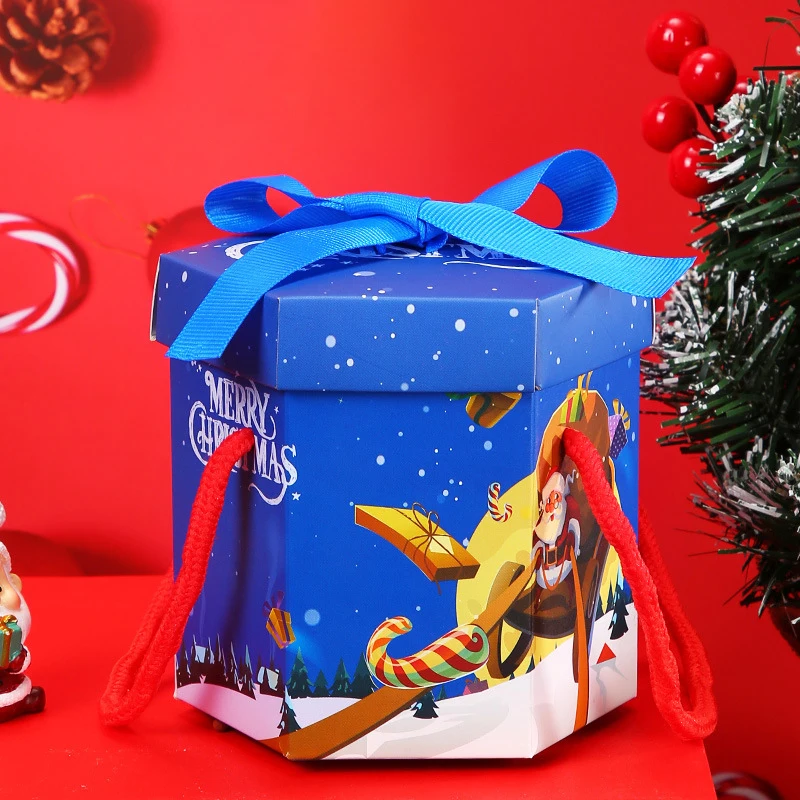 New Year Christmas Gift Packaging Box Christmas Eve Apples