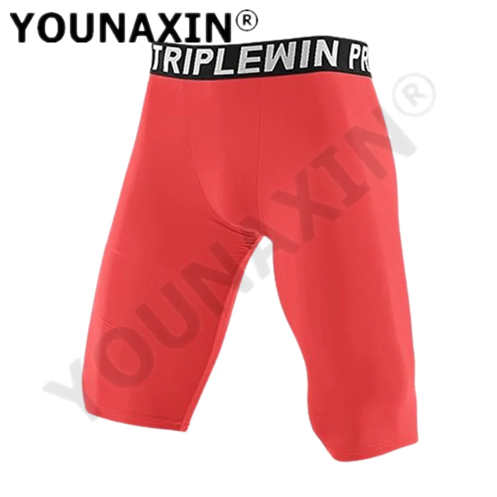 Men's Base Layer Sports Shorts Gym Basketball Pants Football Leggings Fitness Running Workout Training Quick-Dry S M L XL 2XL