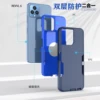 2 in 1 Heavy Duty Armor Shockproof Phone Case For T-Mobile REVVL 6 5G 6.5 inches Hard Plastic Frame TPU Protective Back Cover 2