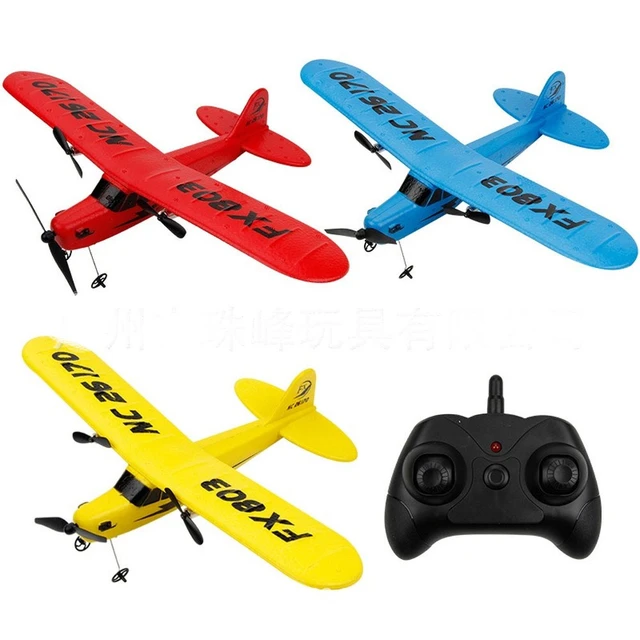 Controle Remoto Avião Brinquedos, RC Avião Modelo, EPP Espuma, Pronto para  Voar, 2.4G - AliExpress