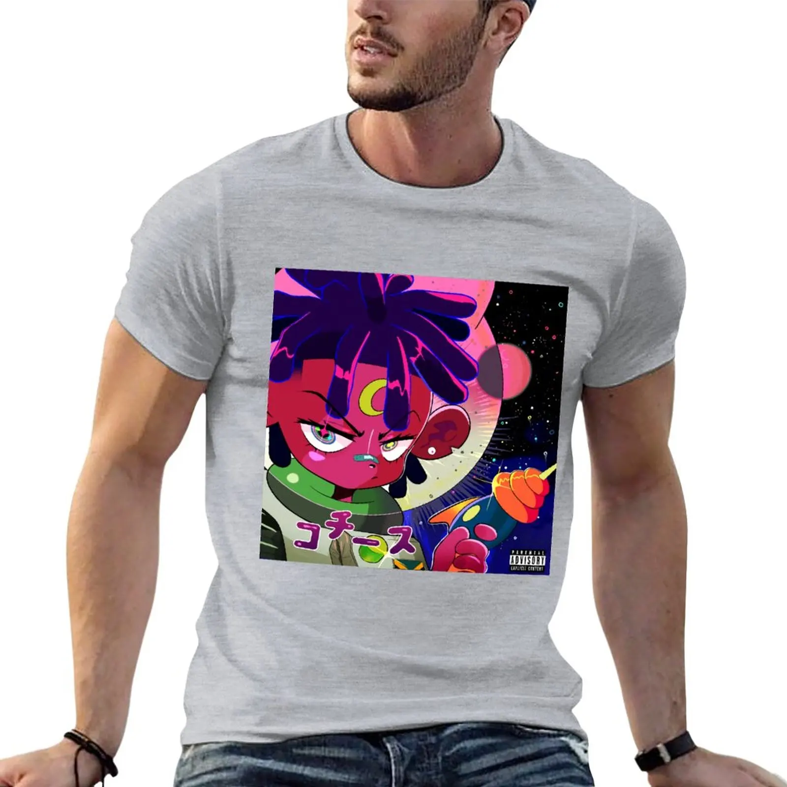 

Pocket Rocket Cover T-Shirt Aesthetic clothing summer tops mens tall t shirts