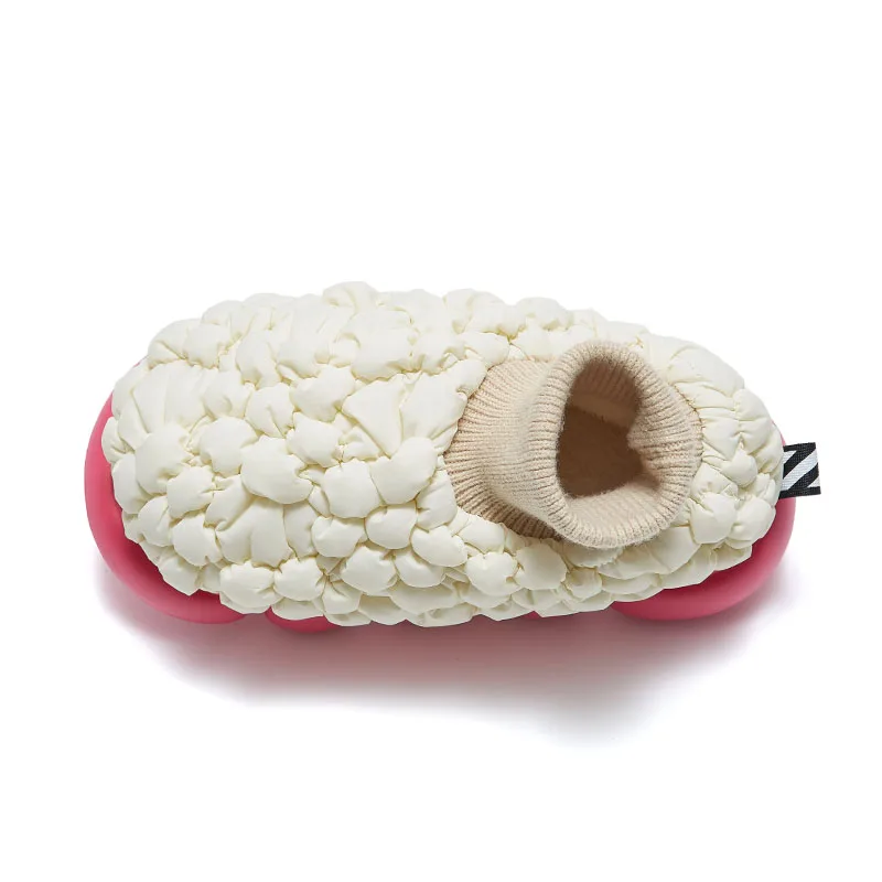 Comwarm Winter Frauen Hausschuhe neue Mode Paar nach Hause Plüsch Hausschuhe warme Baumwolle Schuhe versand kostenfrei Marke Herren Hausschuhe – Detail 8
