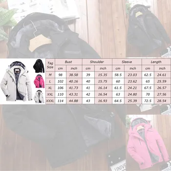2023 New Women Fashion Warm Parkas Hooded Thick Plush Winter Coats Outdoor Camping Hiking Jackets Windproof Outerwear Chaquetas 6