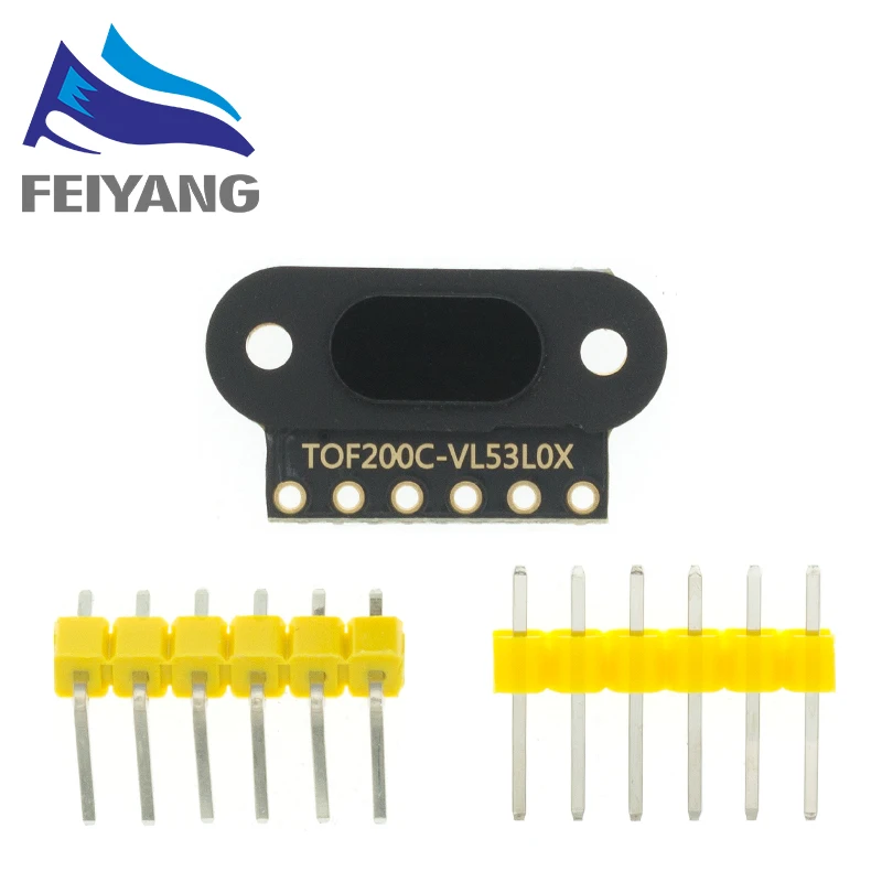 Laser Ranging Sensor Module VL6180/VL53L0X/VL53L1X Time of Flight (ToF) Laser Ranging Sensor Module TOF050C TOF200C TOF400C 50CM/2M/4M IIC Arduino STM32