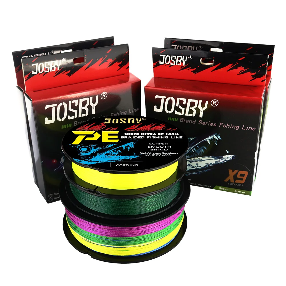 Josby Fishing Line Japanese Smooth Durable Multifilament 100 Pe 4 8