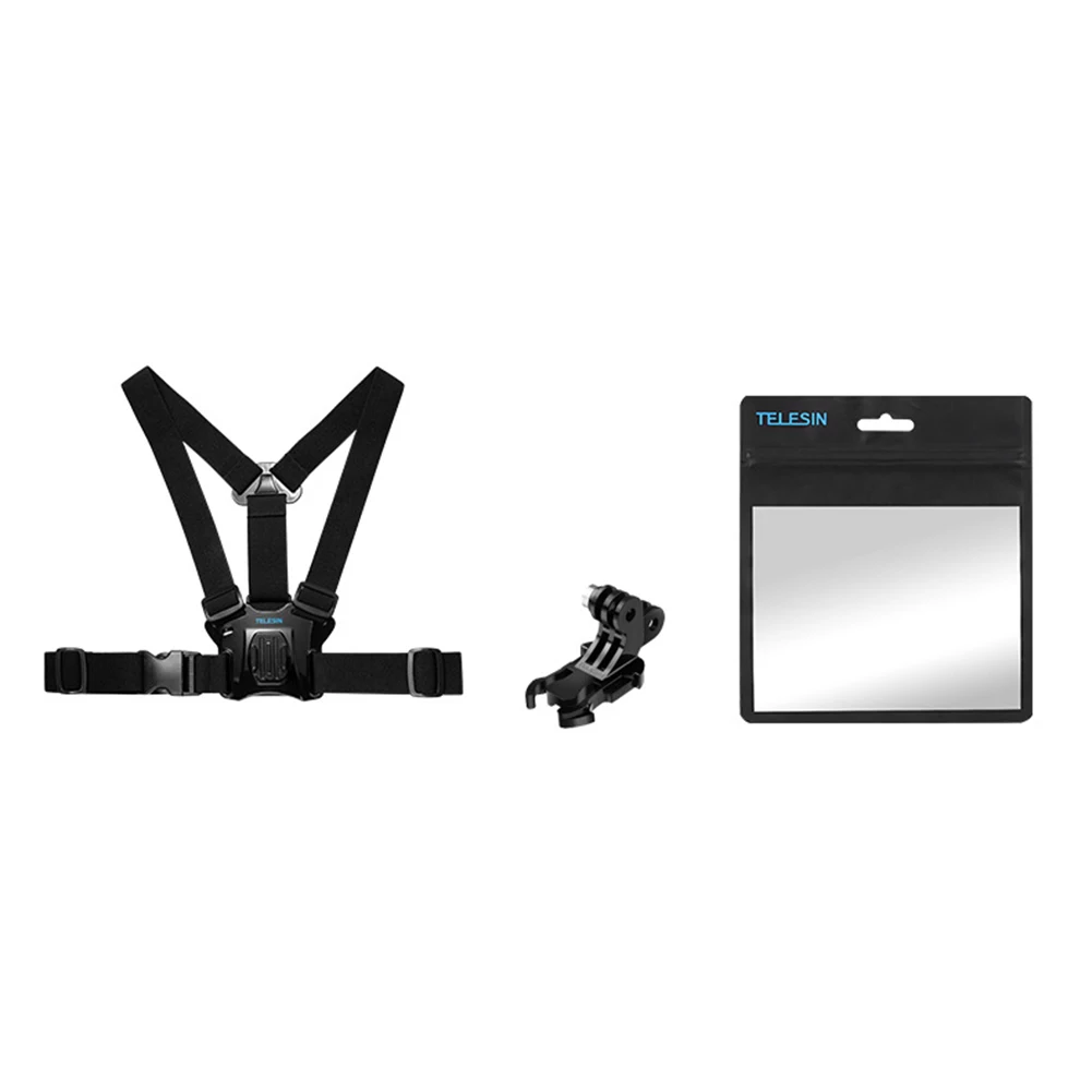Harness Strap Holder Adjustable Mobile Phone Chest Strap Harness Mount Elastic Breathable With J-hook for DJI Osmo Action Camera