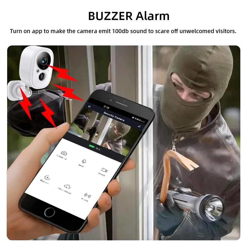  Ʈ   ī޶, ¾翭    ͸ ī޶,  , IP66 , ߿ PIR, 5MP