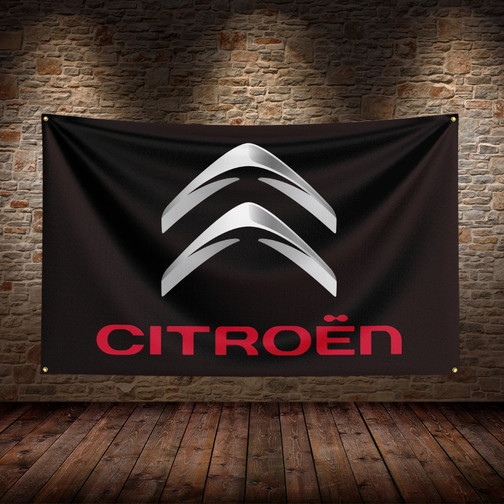Рисунок 5 - 3x5 футов, флаг гоночного автомобиля Citroens