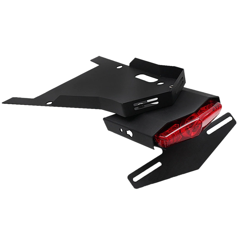 

Motorcycle License Plate Holder Tail Mount with Taillight for-BMW R NINE T NINET R9T 2014-2019 Rear License Plate Red