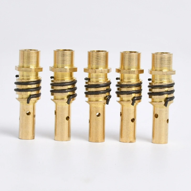 14Pcs 15AK Coating Protections Nozzle Nonstick Welding Slag Airless Gas Protections Guns Machine Protective Sleeve M4YD plasma cutter electrodes nozzles ceramic nozzle cups