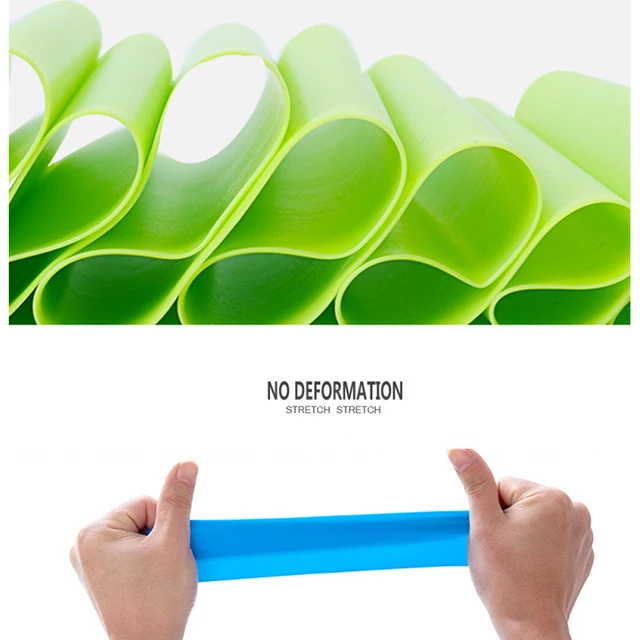 Home Workout Crossfit Rubber Pull Band forHom Yoga Pilates Stretch Resistance Band Elastic Exercise Fitness Assist Band Training 4