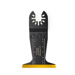 Premium Titanium Oscillating Saw Blades for Wood and Metal - Multi - Size Pack (105x64mm)
