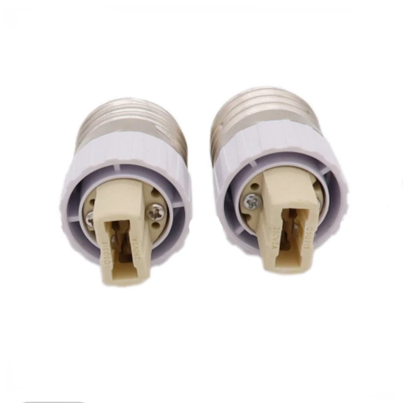 1/5/10Pcs E27 To G9 Flame Retardant Pc Ceramic Lampholder Conversion Head for Led Energy Saving Lamp Base Type Adaptor E2