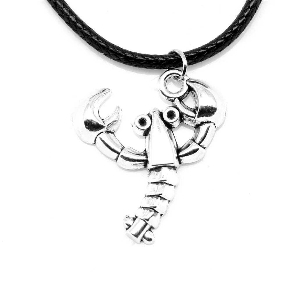 

1 Piece Crayfish Female Necklace Jewelry Making Supplies 24x28mm