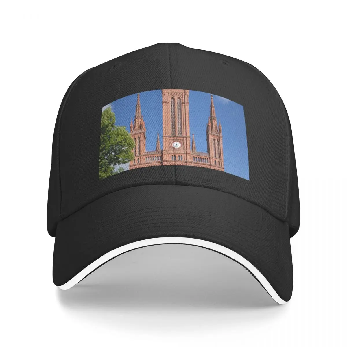 

Market Church, Wiesbaden Baseball Cap Luxury Cap Sunscreen Boy Women's