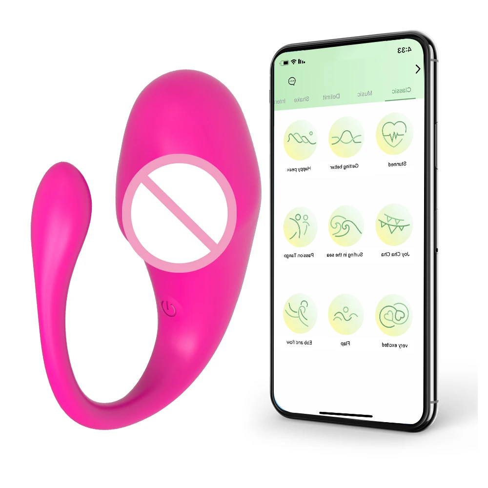 Wearable Underwear Vibrating Egg With APP Bluetooth Remote Control G-spot Clitoral Stimulator For Female Masturbation Sex Toy