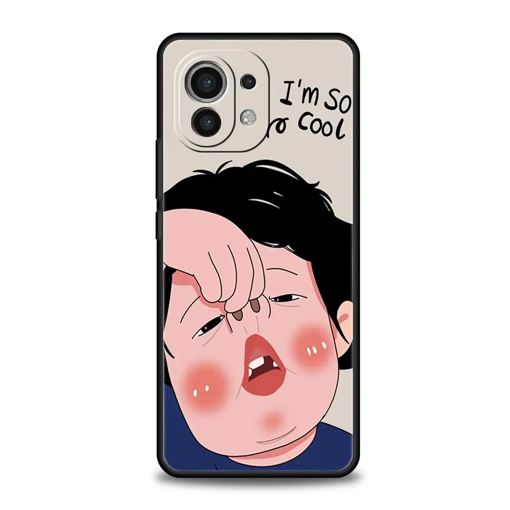 Cartoon Couple Soft TPU Phone Case - Fun & Stylish Design
