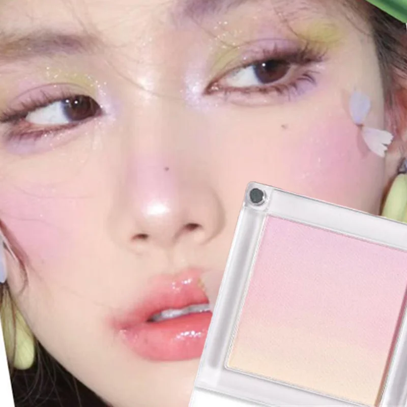 

Flower Gradient Blush Contouring Palette Matte Brightening Natural Peach Fine Smooth Powder All-in-one Makeup Blusher Palette