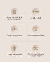 New Aqara Door Window Sensor E1 ZigBee 3.0 MCCGQ14LM APP Remote Control For Smart Home Work With Xiaomi Mijia Apple HomeKit APP - Image 5