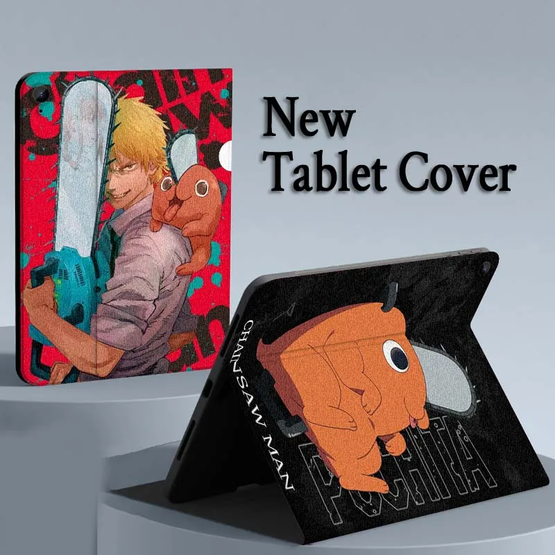 Pochita Chainsaw Man Protective Tablet Case