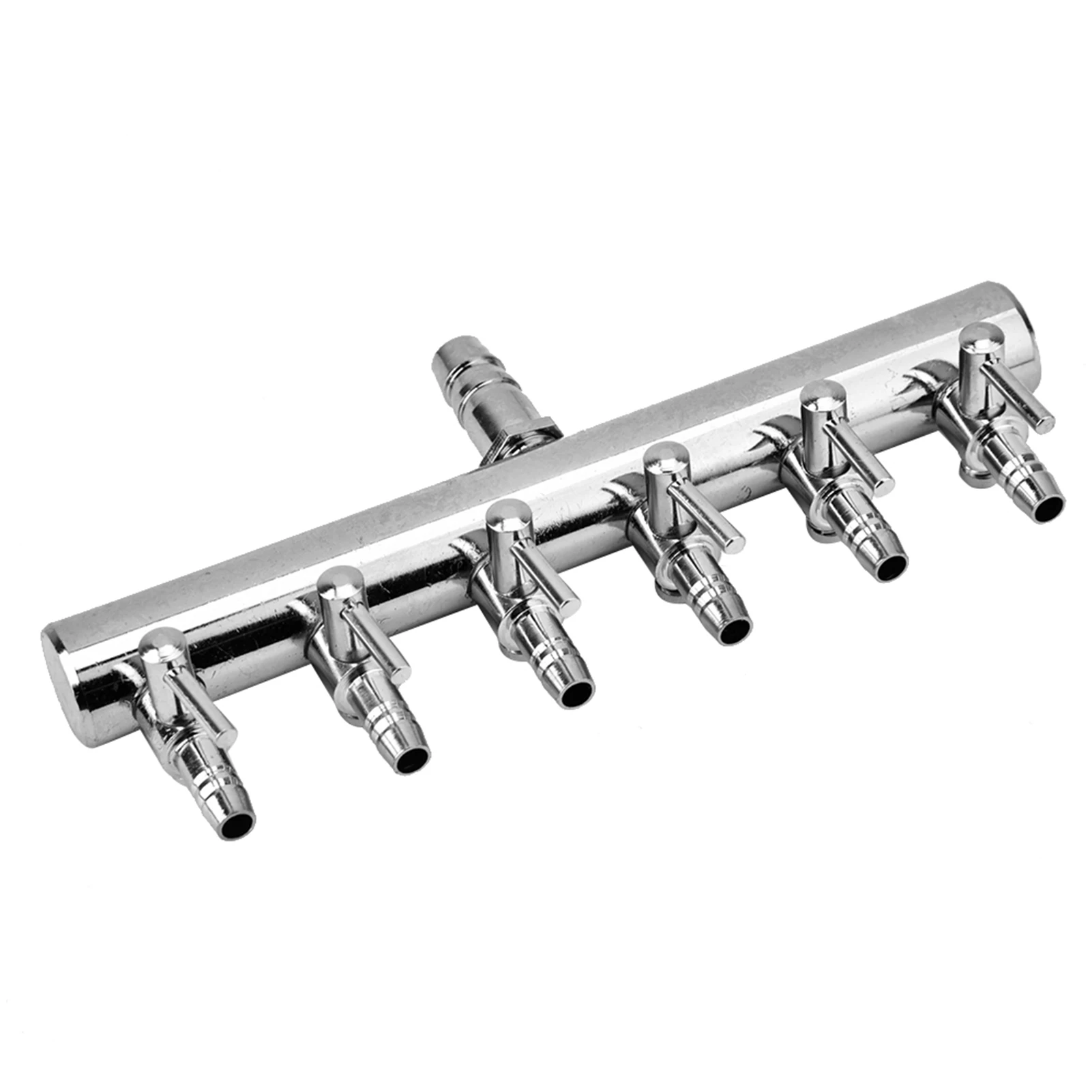 Aquarium-Luftstromventil, Edelstahl, für Aquarien, Luftstrom, 8 mm, drehen Sie sich auf 4 mm Splitter-Steuerventil – Detail 10