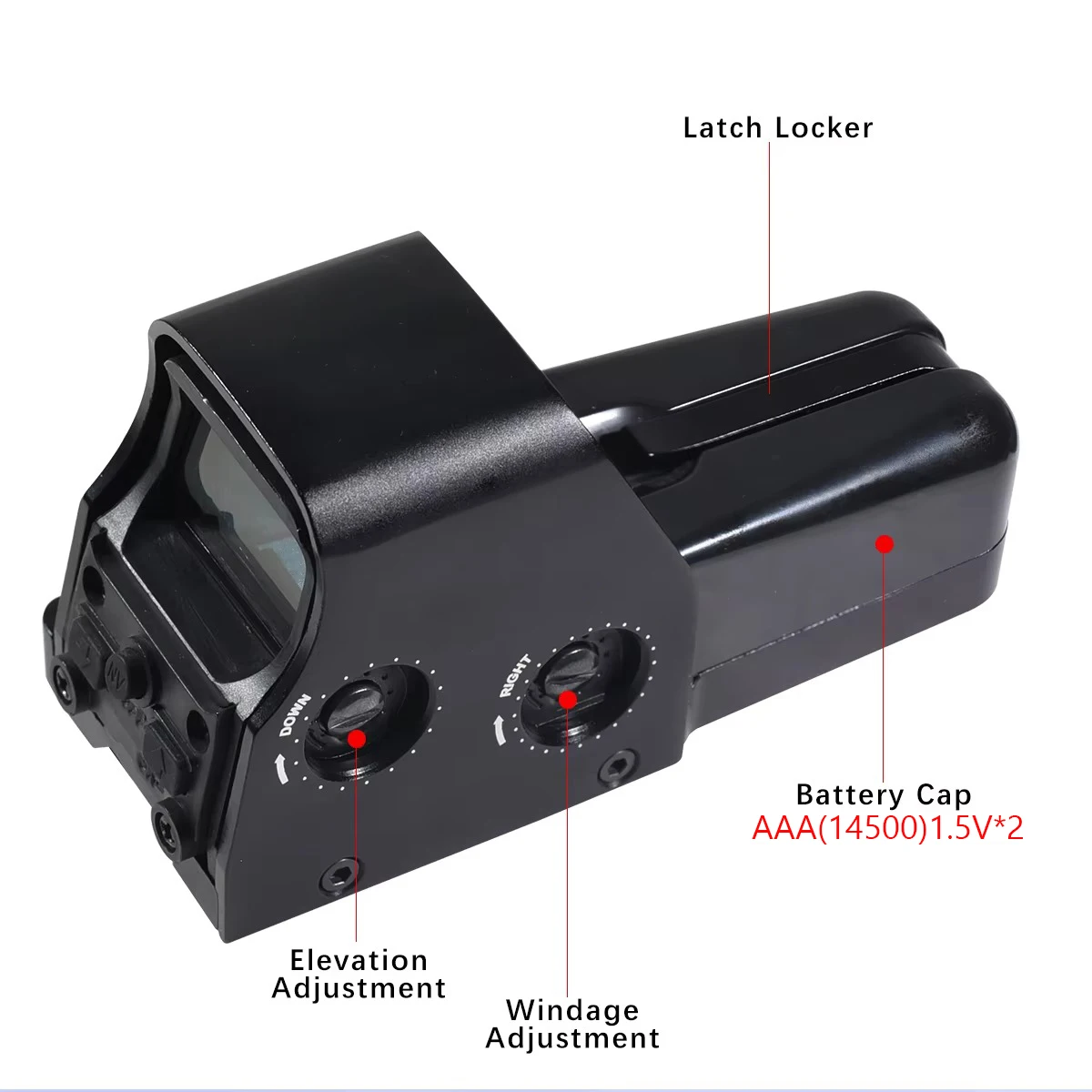 Eot*ch 553 Red Green Dot Holographic Sight Hunting Reflex Dot Quick Disassembly Sight Tactical Rifle Airsoft Scope Collimator red dot sight holographic collimator