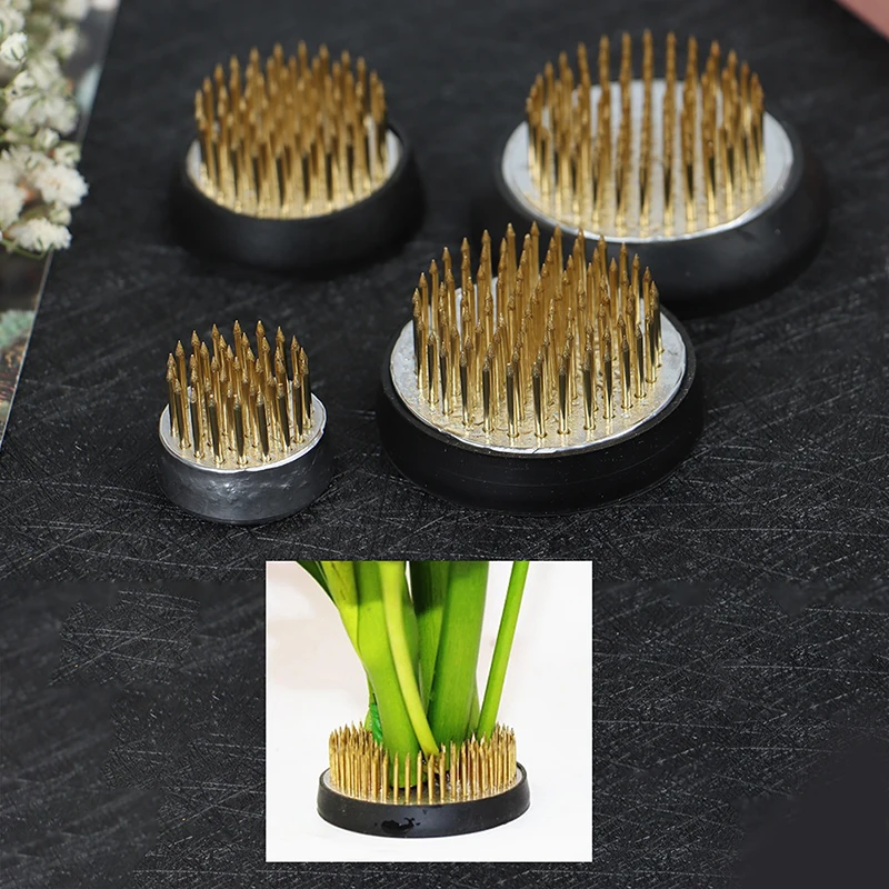 Gardening Accessories Ikebana Flowers Kenzan Flower Frog Floral