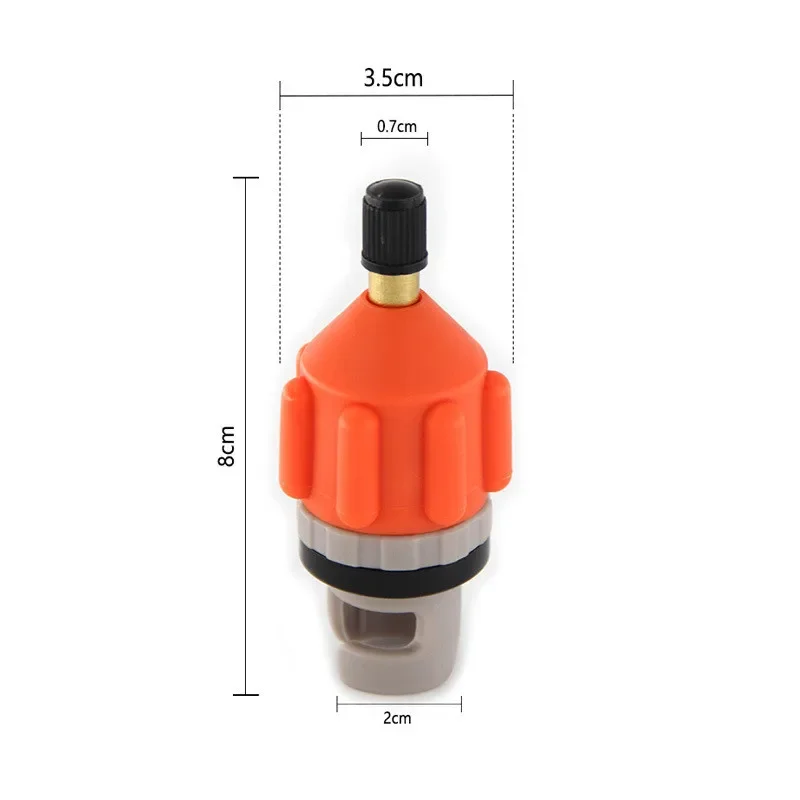 1/2pcs SUP paddle board air nozzle kayak air valve conversion head car pump inflatable transfer inflatable pump adapter