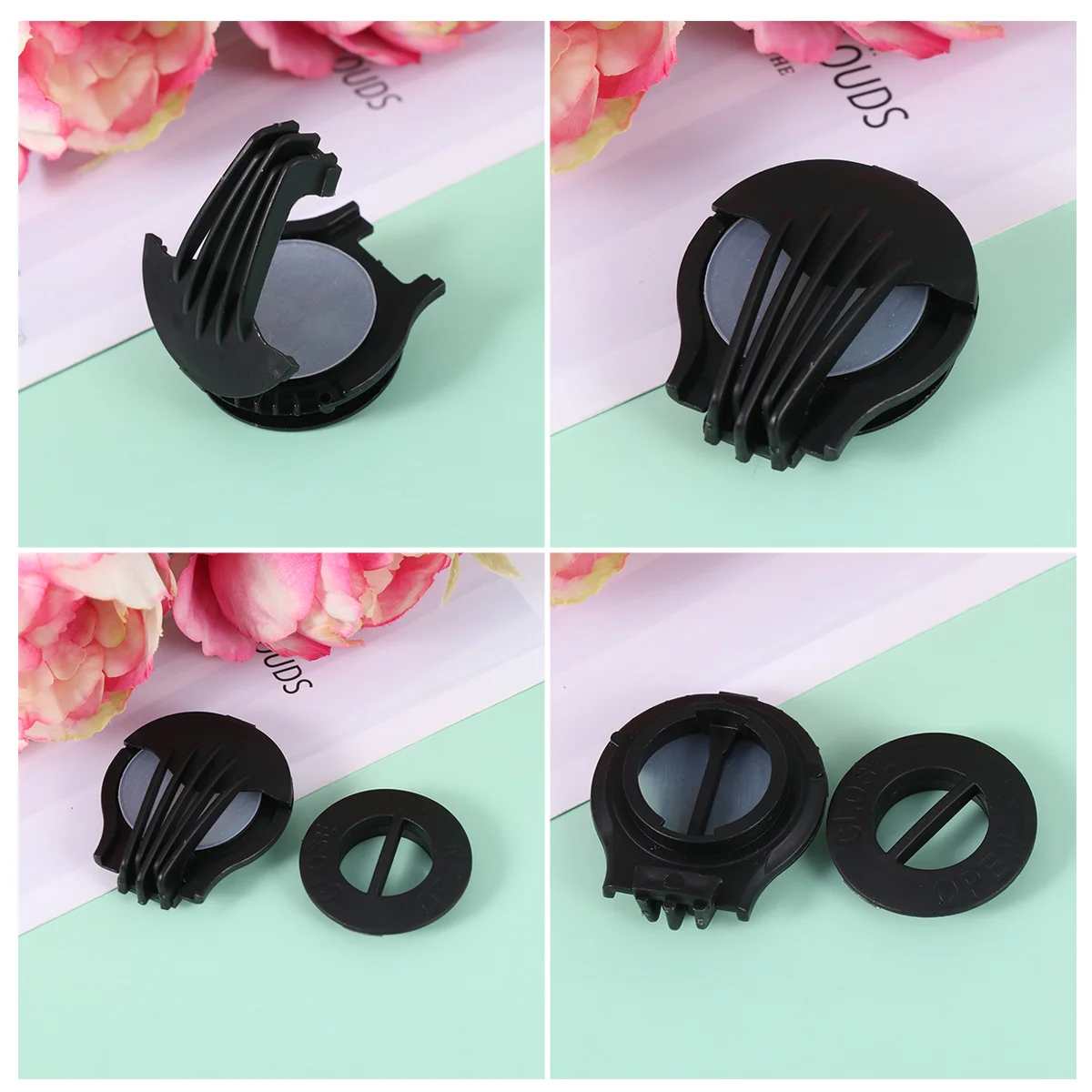 

24pcs Cover Valves Anti Pollution Cover Mouth Filter Breathing Windproof Foggy Haze Cover Filter for Shop Store Home