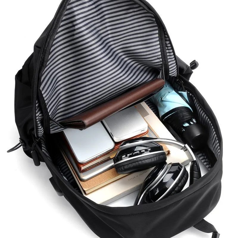 Backpack Large Capacity Business Laptop PU High School Colleage Outdoor Double Back Computer Bag Leisure Student Travel Schoolba