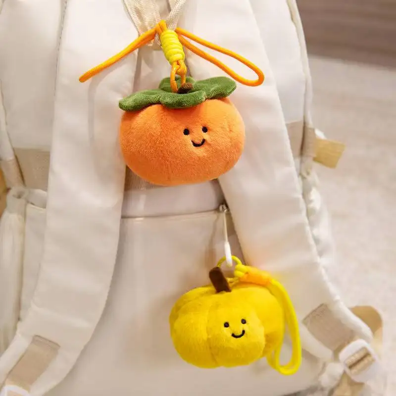 Hot Kawaii Cartoon Fruit Series Plush Doll Cute Vegetable Corn Eggplant Pitaya Peach Pear Banana Watermelon Plush Toy Home Decor