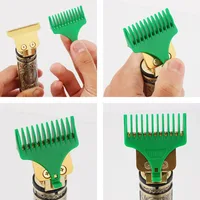 1Set T9 Hair Clipper Guards Guide Combs Trimmer Cutting Guides Styling Tools Attachment Compatible 1mm 2mm 3mm 4mm 6mm 9mm 1