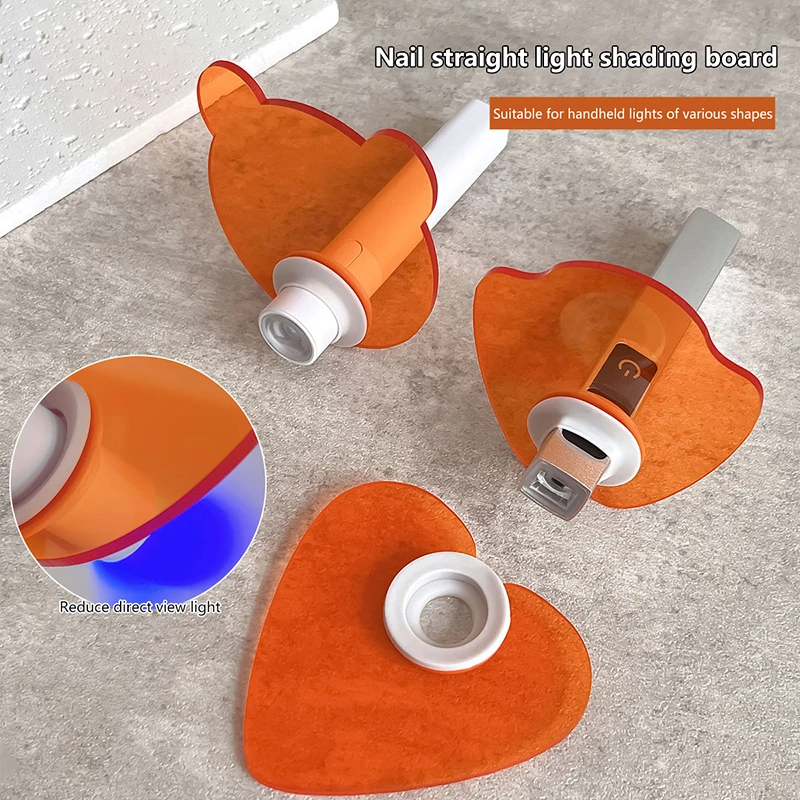Dispositivi per saloni di bellezza per unghie, protezione anti-luce blu per lampade UV a forma retta, occhiali protettivi anti-luce blu