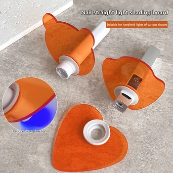 Dispositivi per saloni di bellezza per unghie, protezione anti-luce blu per lampade UV a forma retta, occhiali protettivi anti-luce blu