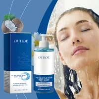 Salicylic Acid Body Wash Deep Cleaning Acne Brightening Exfoliator Nourish Shrink Pores Bath Shower Gel Repair Chicken Skin Care