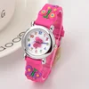 Watch for Kids 3D Cartoon Butterfly Rubber Quartz Wristwatch Students Girls Colourful Cute Watches Boys Gift Clock Relógio שעון 1