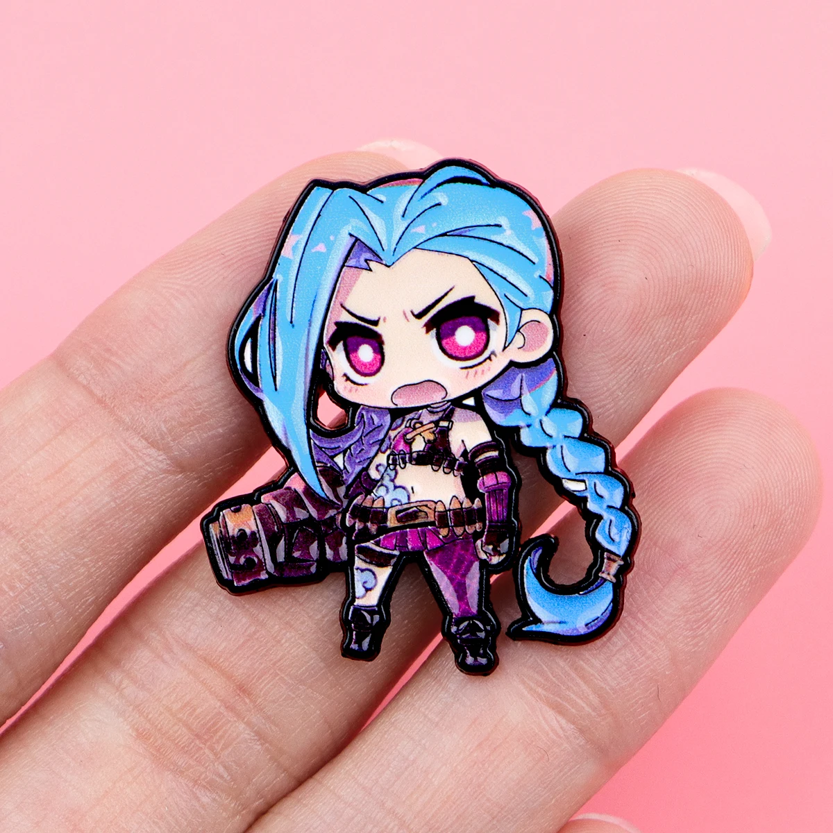 Anime Villain Enamel Pin - Stylish Brooch Jewelry Gift