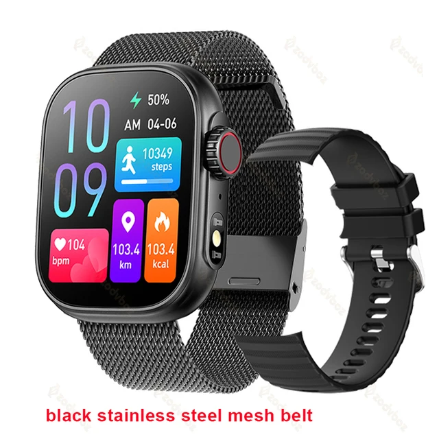 Black mesh belt