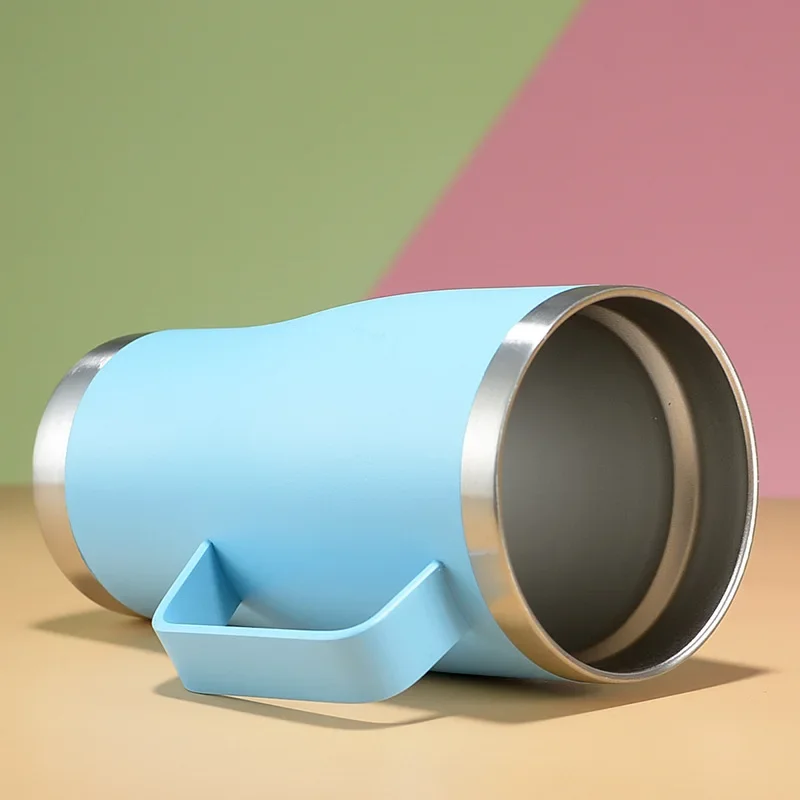 Portable double-wall coffee cup for office