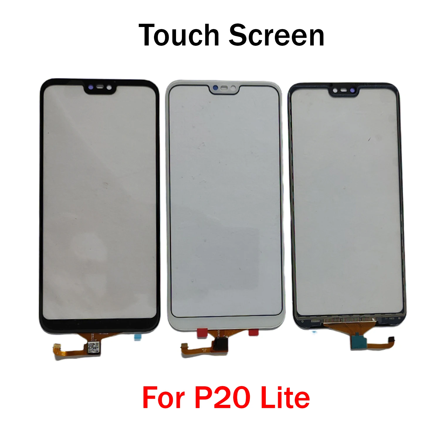 화웨이 P8 P9 P20 Lite 2015 2017 P Smart 2018 외부 스크린 디지타이저 센서 터치 패널 LCD 디스플레이 전면 유리