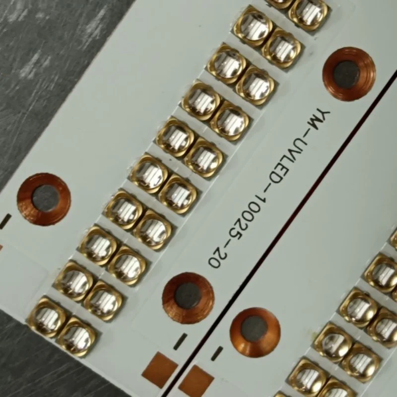 120W UV LED Module 365nm 385nm 395nm UV 405nm For Drying Offset Ink Printing Ultraviolet Curing Light Source