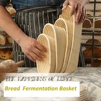 JxDough Banneton Brotform Profing Paniers, Rotin de fermentation, WUNICEF Basket Country 2