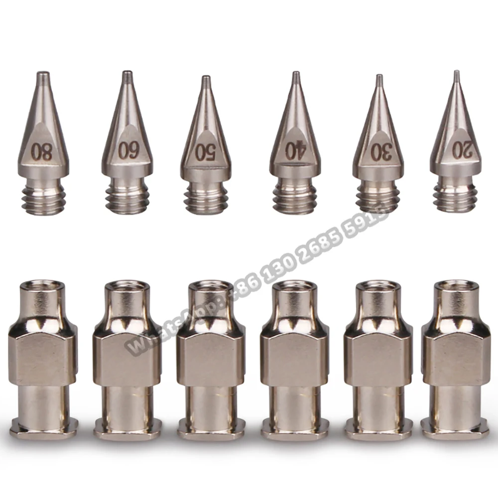 Split Stainless Steel 303 Precision Tapered Dispensing Tip