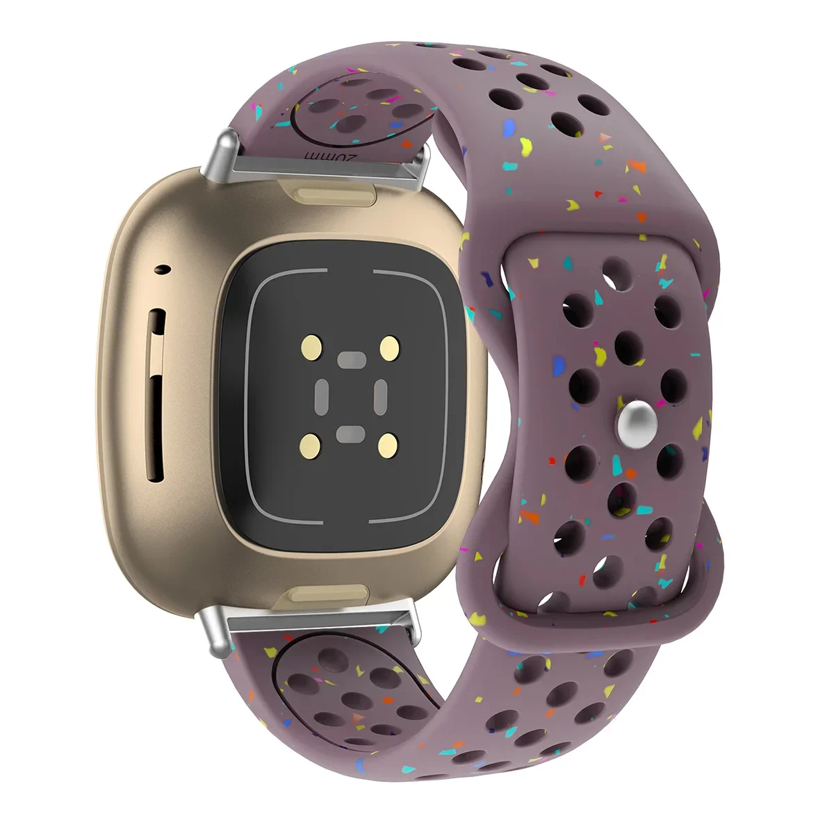 Elastic Eco-Friendly Silicone Sport Strap in Jelly Colors - Smartwatch Accessories