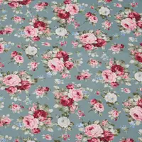 Rose fleur 100% coton tissu bricolage Patchwork Quilting à la main bébé tissu robe literie couverture feuilles Tilda Tissus Tecidos 3